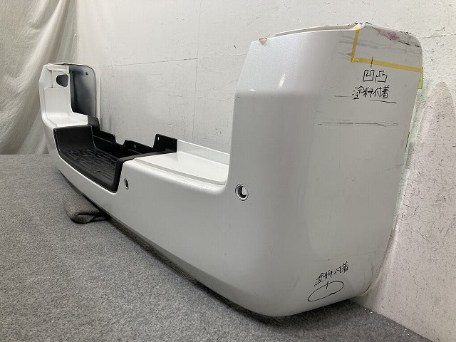 キャラバン NV350 標準 E26 純正 リア バンパー Rバンパー 85022 3XA0A ピュアホワイトパール QAC 日産(152006)
