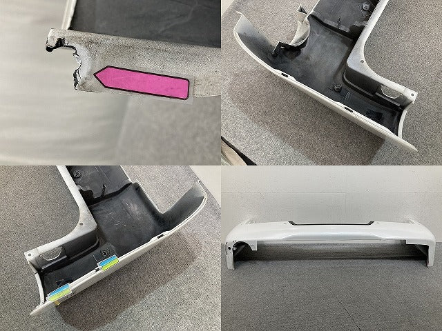 キャラバン NV350 標準 E26 純正 リア バンパー Rバンパー 85022 3XA0A ピュアホワイトパール QAC 日産(152006)