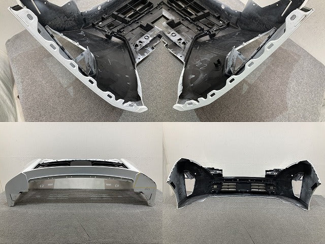 セレナ ハイウェイスター C28/FC28/FNC28/GFC28 純正 フロント バンパー ロアグリル付 62022 7DF0H プリズムホワイト QBE 日産(152020)