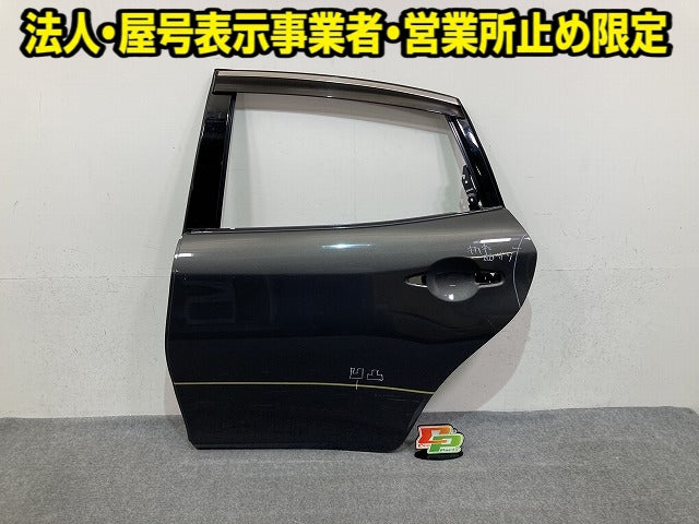 フーガ /Y51 純正 左 リア ドア バイザー付 ダークメタルグレーメタリック KAD 日産(152025)