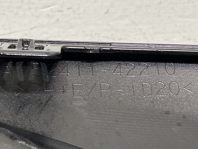 新車取り外し!RAV4 ラブ4 60系/AXAN64 純正 フロント バンパーガード スポイラー 52411-42210 MS341-42010 ブラック トヨタ(152042)