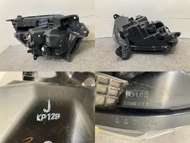 N-BOX/NBOX Nボックス カスタム/JF3/JF4 純正 後期 左 ヘッドライト/ランプ LED レベライザー 刻印J STANLEY W3106 メッキ ホンダ(152052)