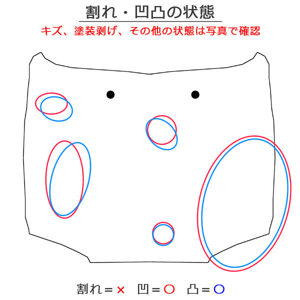 GR86/BRZ ZN8/ZD8 純正 ボンネット/エンジンフード クリスタルホワイトパール K1X トヨタ(152102)