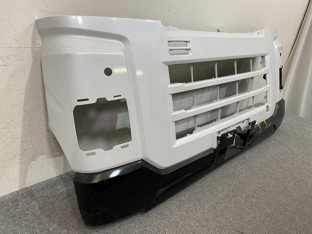 ハイゼット カーゴ S700V S710V 純正 フロント バンパー スポイラー付 52101-B5020/52119-B5220 ホワイトパール W25 ダイハツ(152105)