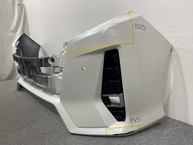 ノア NOAH 80系 ZRR80W/ZRR85W/ZWR80W 純正 後期 フロント バンパー 52119-28L00/28L40 ホワイトパールクリスタル 070 トヨタ(152108)