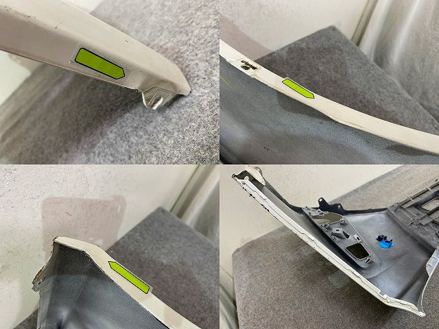 ノア NOAH 80系 ZRR80W/ZRR85W/ZWR80W 純正 後期 フロント バンパー 52119-28L00/28L40 ホワイトパールクリスタル 070 トヨタ(152108)