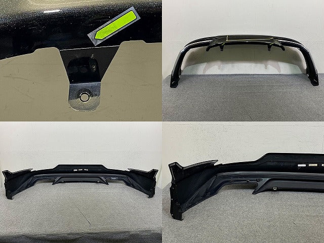 ハリアー 80系 MXUA80/MXUA85/AXUH80/AXUH85 純正 リア スポイラー モデリスタ 52705-MU810/20 プレシャスブラックパール 219(152124)