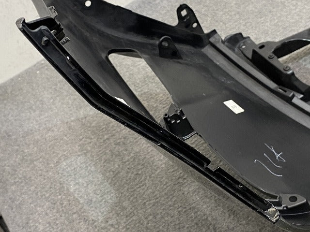 プリウスα/アルファ ZVW40W/ZVW41W 純正 後期 フロント バンパー 52119-47650 アティチュードブラックマイカ 218 トヨタ(152129)
