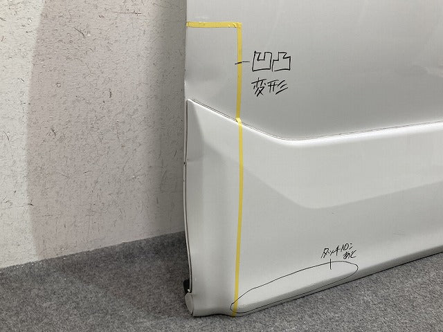 エスティマ 50系/ACR50W/ACR55W/GSR50W/GSR55W 純正 左 フロント ドア バイザー サイドパネル付 ホワイトパール 070 トヨタ(152142)