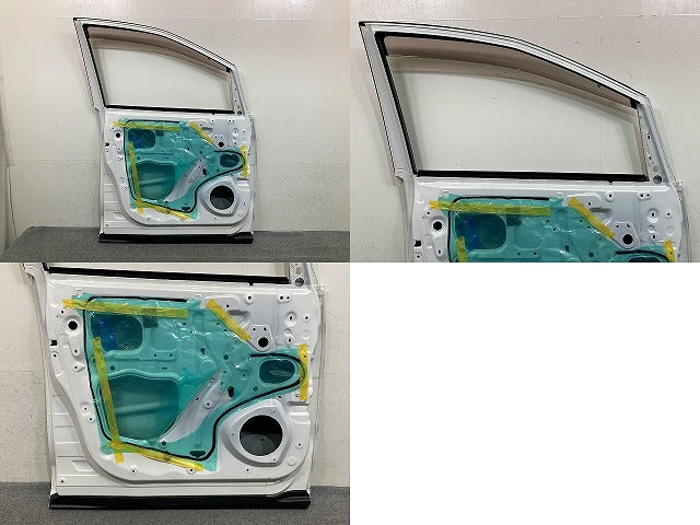 エスティマ 50系/ACR50W/ACR55W/GSR50W/GSR55W 純正 左 フロント ドア バイザー サイドパネル付 ホワイトパール 070 トヨタ(152142)
