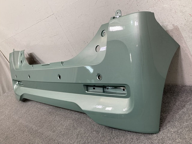 ルークス BB1A BB5A 純正 リア バンパー Rバンパー 85022 7UA-0 セラドングリーン DAU 日産(152158)
