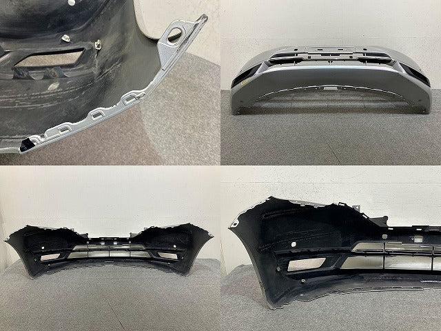 ノート/NOTE E13/SNE13 純正 後期 フロント バンパー ガーニッシュ付 Fバンパー 62022 5WJ0H シルバー メタリック 日産(152159)