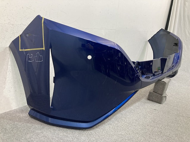 オーラ AURA ノート NOTE FE13/FSNE13 純正 前期 フロント バンパー Fバンパー 62022 6XL0H ブルー メタリック 日産(152163)