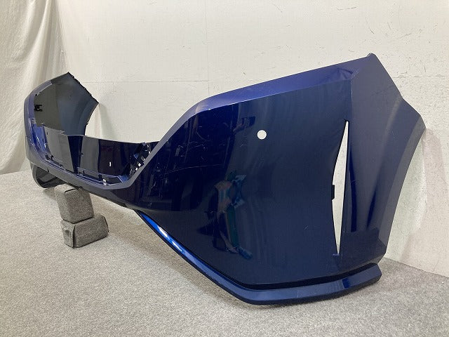オーラ AURA ノート NOTE FE13/FSNE13 純正 前期 フロント バンパー Fバンパー 62022 6XL0H ブルー メタリック 日産(152163)