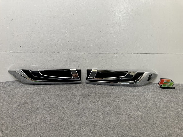 RAV4 ラブ4 50系 MXAA52/MXAA54/AXAH52/AXAH54 純正 左右 フロント グリルガーニッシュ モデリスタ 2点セット ブラック トヨタ(152177)
