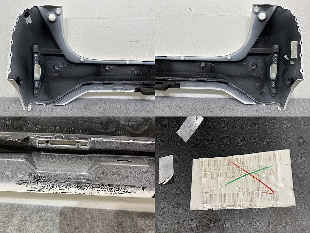 サクラ/SAKURA B6AW 純正 リア バンパー 85022 7PA-0 85022-7PA4A ホワイトパール QBB 日産(152181)