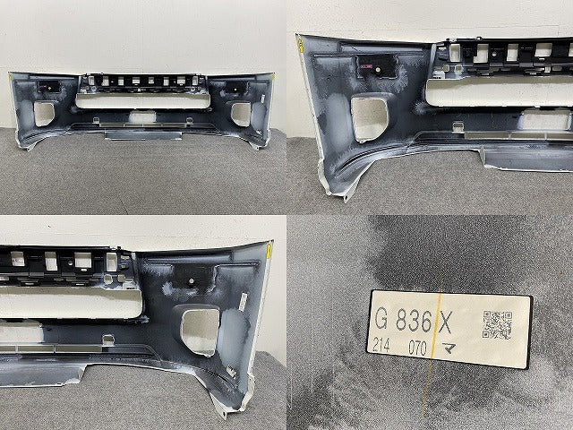ハイエース 200系/4型/5型/6型/標準 純正 後期 フロント バンパー 52119-26650 ホワイトパールクリスタルシャイン 070 トヨタ(152185)