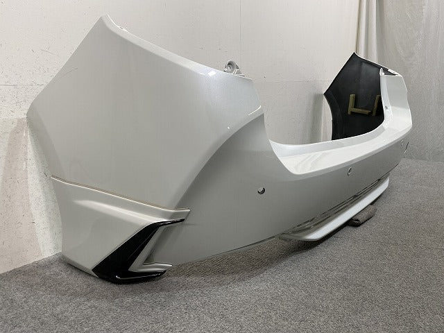 カローラ ツーリング 210系/NRE210/ZRE212/MZEA17/12 純正 リア バンパー スポイラー付 52159-12E20/30 プラチナホワイトパール(152188)