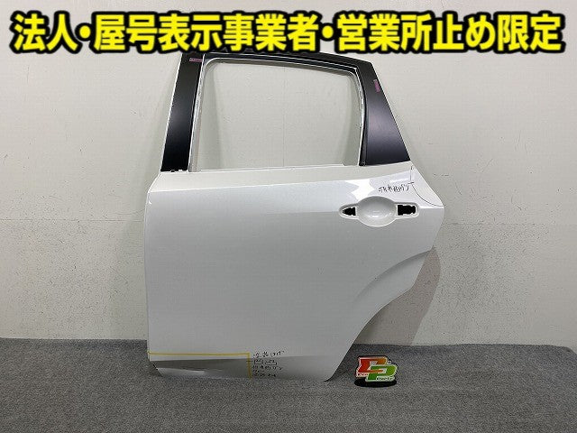 ノート/NOTE E13/SNE13 純正 左 リア ドア ピュアホワイトパール QAC 日産(152191)