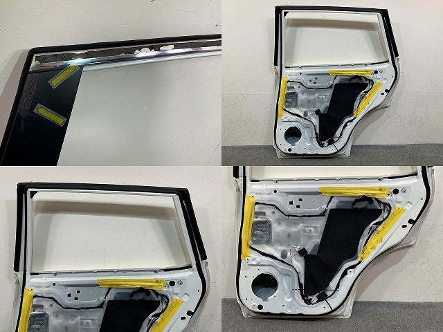 エクストレイル/X-TRAIL T32/NT32/HT32/HNT32 純正 右 リア ドア サイドパネル付 ブリリアントホワイトパール QAB 日産(152193)