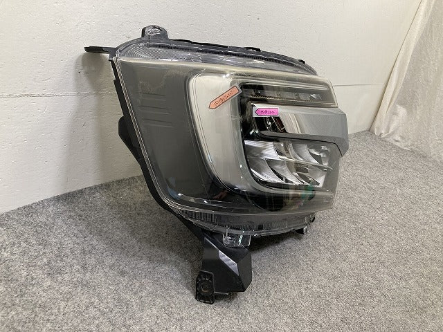 N-BOX/NBOX Nボックス カスタム/JF3/JF4 純正 右 ヘッドライト/ランプ LED レベライザー 刻印J STANLEY W3106 メッキ ホンダ(152196)