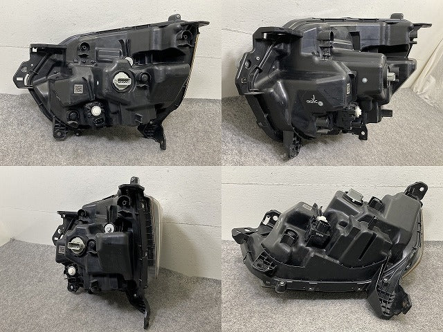 N-BOX/NBOX Nボックス カスタム/JF3/JF4 純正 右 ヘッドライト/ランプ LED レベライザー 刻印J STANLEY W3106 メッキ ホンダ(152196)