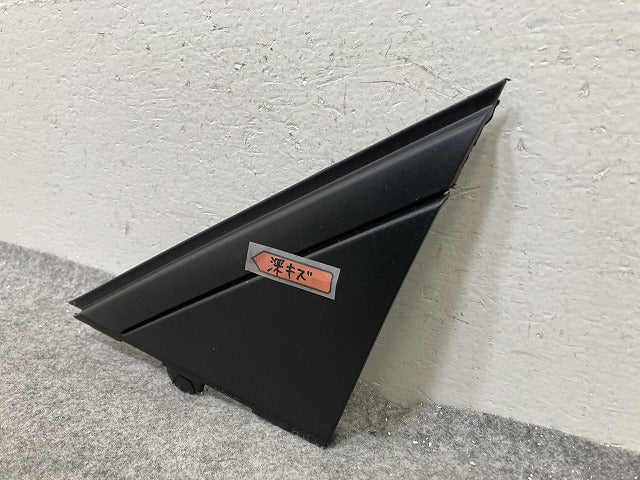 新品!アバルト 純正 左 フロント Aピラー 三角モール カバーモール 086227 0735455793 素地 フィアット(152207)