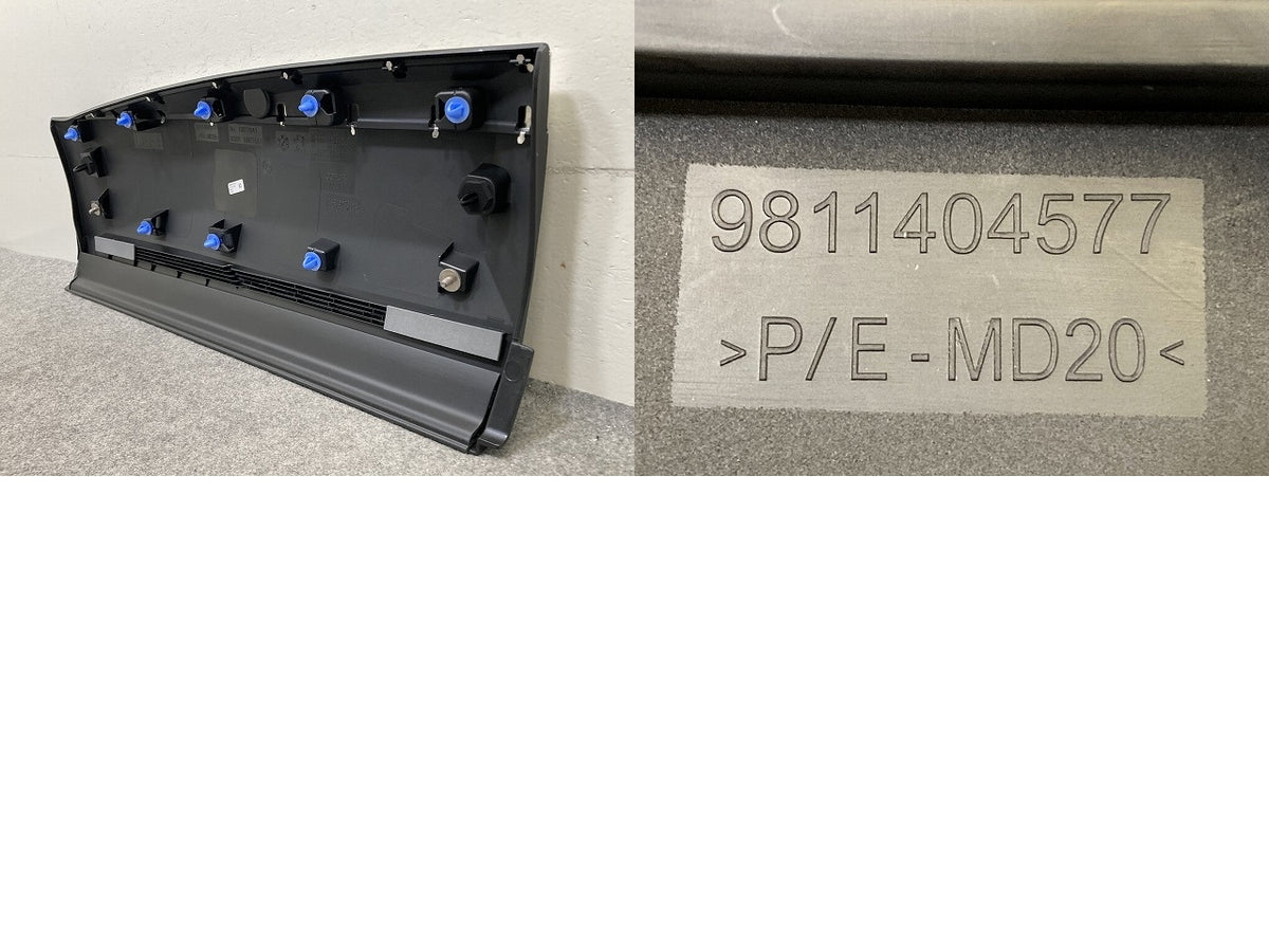 新品!3008 純正 左 サイドパネル モール プロテクター サイドパネル 9811404577 98646474 素地/メッキ プジョー(152217)