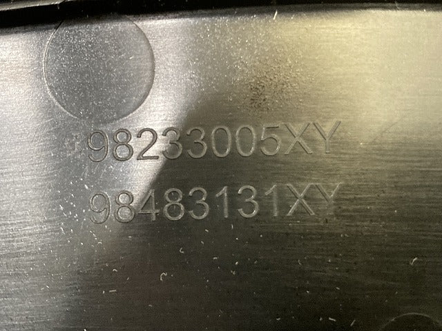 新品!208 P21HN05/2019- 純正 リア フェンダーアーチモール/オーバーフェンダー 98233005XY 98483131XY ブラック プジョー(152234)