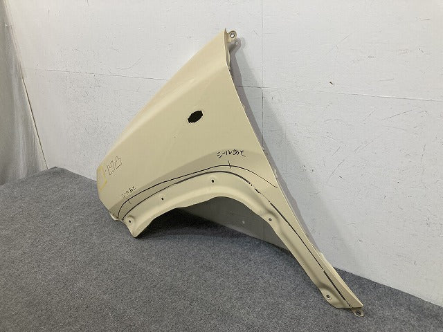 ハスラー MR41S 純正 左 フロント フェンダー LH シフォンアイボリーメタリック ZVG スズキ(152237)