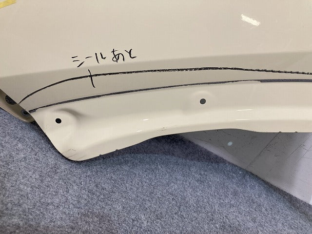 ハスラー MR41S 純正 左 フロント フェンダー LH シフォンアイボリーメタリック ZVG スズキ(152237)