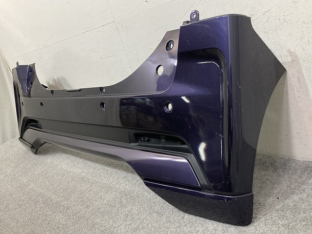 ルークス ハイウェイスター B44A/B45A/B47A/B48A 純正 リア バンパー スポイラー付 85022 7NA-0 パープル メタリック 日産(152240)