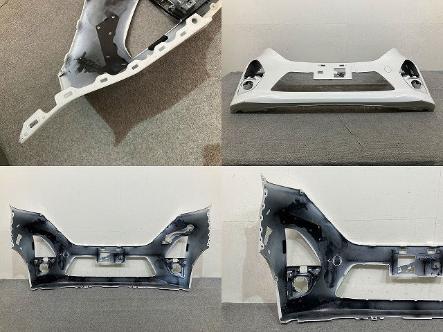 ルークス ハイウェイスター B44A/B45A/B47A/B48A 純正 前期 フロント バンパー 62022 7NG-0 ホワイトパール QBB 日産(152243)