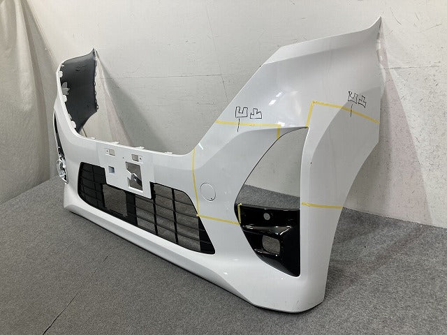 ルークス ハイウェイスター B44A/B45A/B47A/B48A 純正 前期 フロント バンパー ロアグリル付 62022 7NG-0 ホワイトパール QBB 日産(152245)