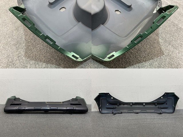 スペーシア ギア MK53S 純正 リア バンパー 71811-79R7 ツールグリーンパールメタリックガンメタリック2トーンルーフ DW8 スズキ(152302)