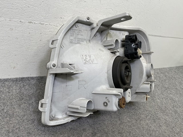 バモス HM1/HM2 純正 右 ヘッドライト/ランプ ハロゲン レベライザー KOITO 100-22630 ホンダ(152329)