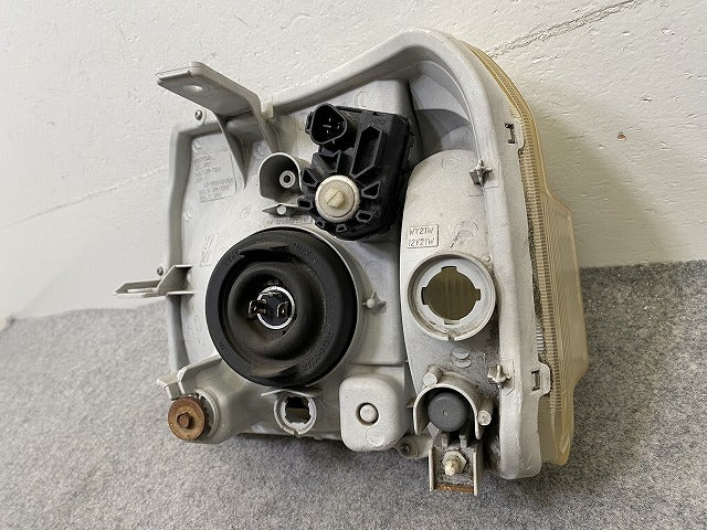 バモス HM1/HM2 純正 右 ヘッドライト/ランプ ハロゲン レベライザー KOITO 100-22630 ホンダ(152329)
