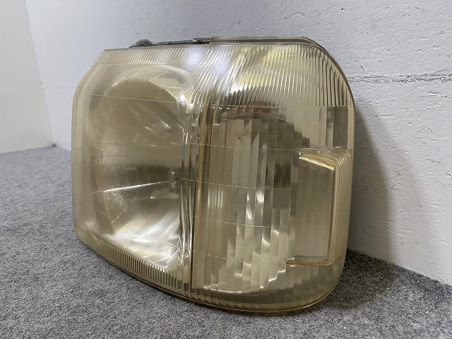 バモス HM1/HM2 純正 左 ヘッドライト/ランプ ハロゲン レベライザー KOITO 100-22630 ホンダ(152330)