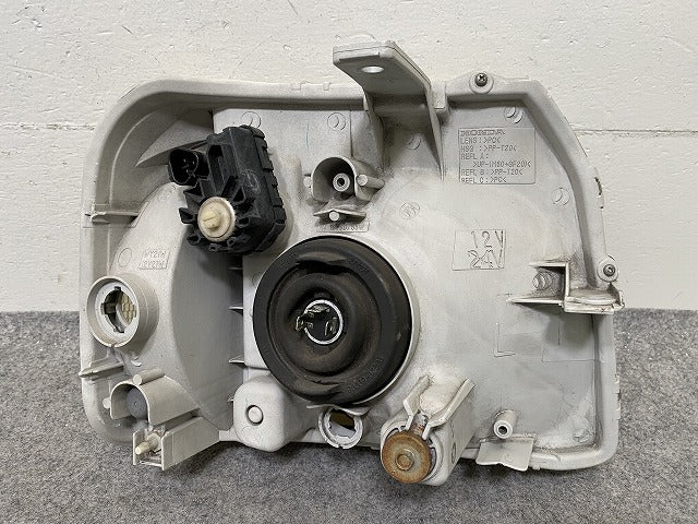 バモス HM1/HM2 純正 左 ヘッドライト/ランプ ハロゲン レベライザー KOITO 100-22630 ホンダ(152330)