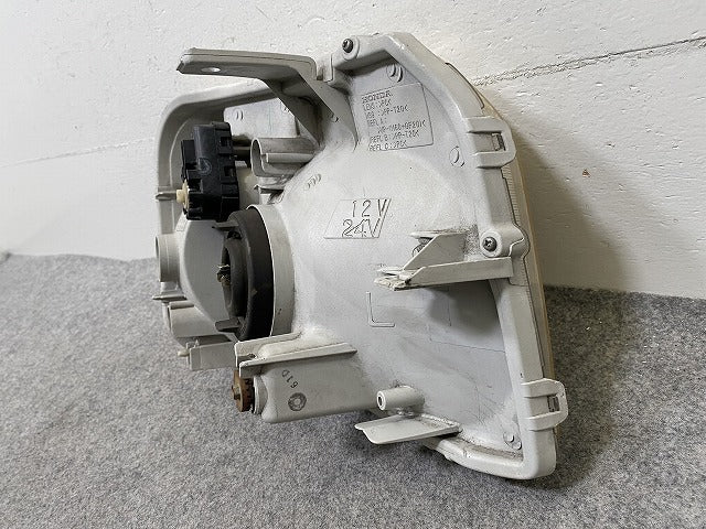 バモス HM1/HM2 純正 左 ヘッドライト/ランプ ハロゲン レベライザー KOITO 100-22630 ホンダ(152330)