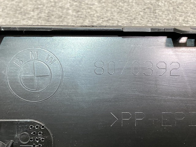 新品!X3 G01 純正 フロント バンパー ロアカバー 139605-14 51118092755 ブラック ソリッド BMW(152338)