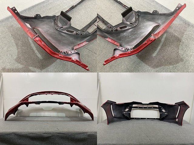 エスティマ 4型/最終型 50系/ACR50W/ACR55W/GSR50W/GSR55W AHR20W 純正 フロント バンパー 52119-28K30/40 レッドマイカ 3R3(152342)