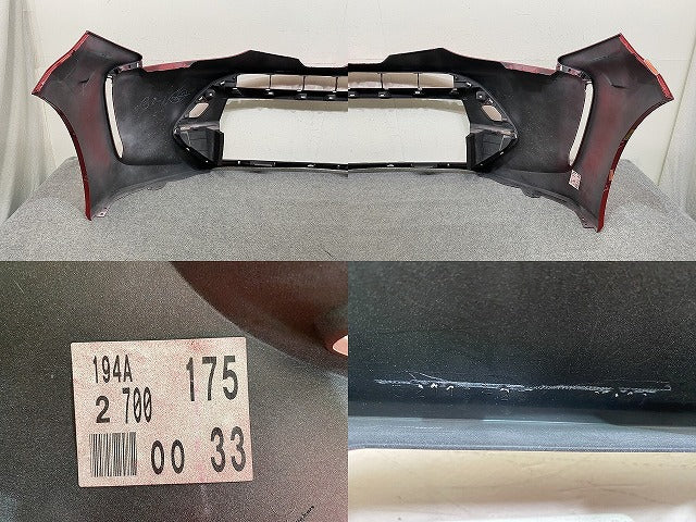 エスティマ 4型/最終型 50系/ACR50W/ACR55W/GSR50W/GSR55W AHR20W 純正 フロント バンパー 52119-28K30/40 レッドマイカ 3R3(152342)