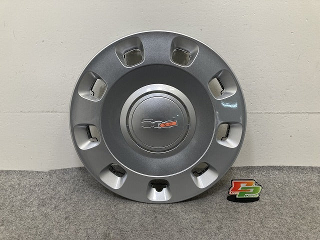 新品!500 31212/31209 純正 14インチ ホイールキャップ ホイールカバー 1枚 シルバー フィアット(152380)