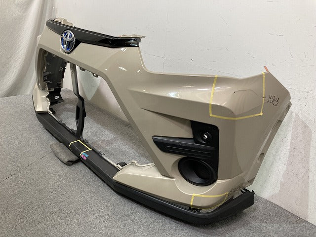 ライズ A200A/A210A/A201A/A202A 純正 フロント バンパー スポイラー ガーニッシュ付 52119-B1410 ナチュラルベージュマイカ T32(152383)