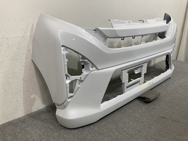 ムーヴ LA850S LA860S 純正 フロント バンパー Fバンパー 52119-B2G60 シャイニングホワイトパール W25 ダイハツ(152385)