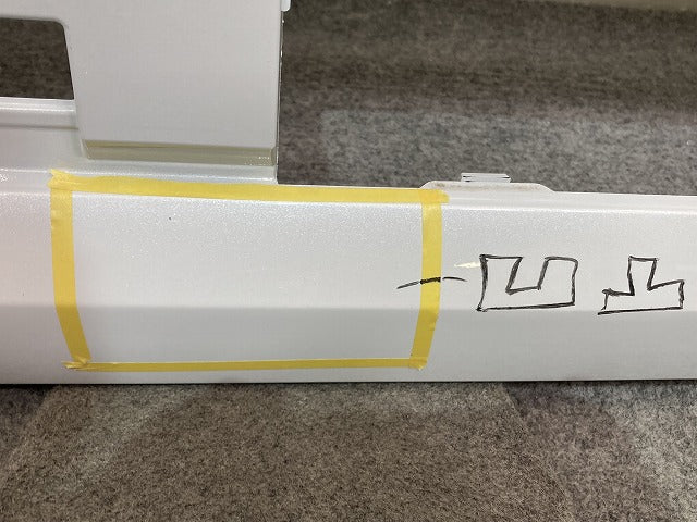 ムーヴ LA850S LA860S 純正 フロント バンパー Fバンパー 52119-B2G60 シャイニングホワイトパール W25 ダイハツ(152385)