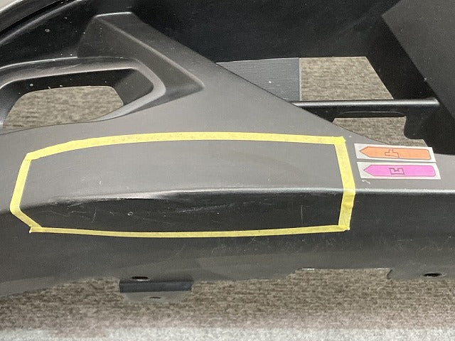 ノート/NOTE E13/SNE13 純正 前期 フロント バンパー スポイラー グリル付 62022 6XJ0H ダークメタルグレーメタリック KAD 日産(152389)