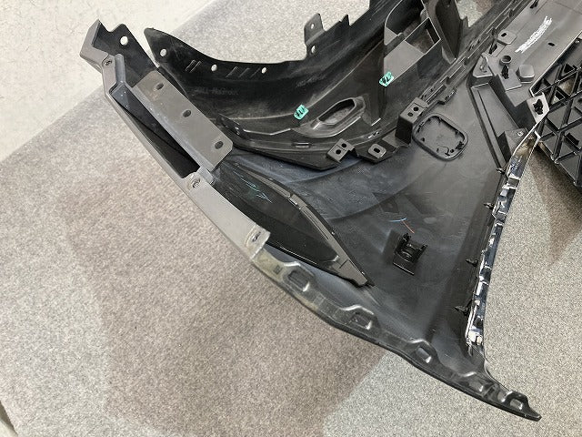 ノート/NOTE E13/SNE13 純正 前期 フロント バンパー スポイラー グリル付 62022 6XJ0H ダークメタルグレーメタリック KAD 日産(152389)