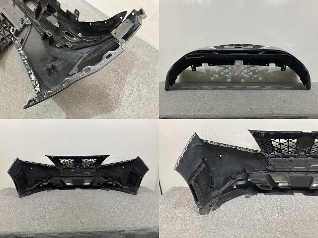 ノート/NOTE E13/SNE13 純正 前期 フロント バンパー スポイラー グリル付 62022 6XJ0H ダークメタルグレーメタリック KAD 日産(152389)